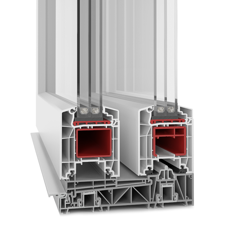 Aluplast podizno-klizni premium profil - tehnički detalji konstrukcije