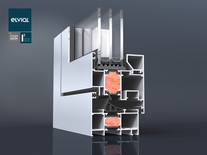 Aluminijumski sistem Elvial 5200 za savremene fasade i prozore