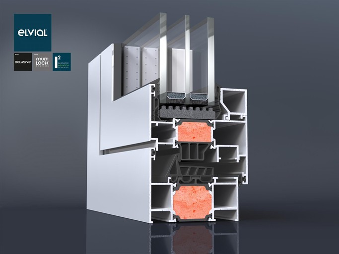 Elvial Exclusive 86 I termo izolacioni aluminijumski profil